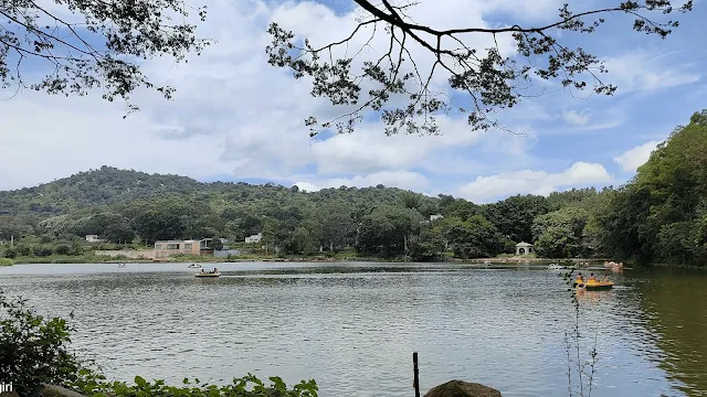 Boating at Punganoor Lake Yelagiri